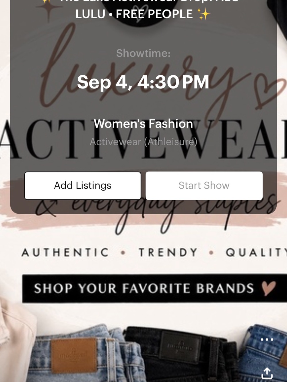 Join me September 4,2026 at 4:30pm https://posh.mk/rESsQdsp25b
